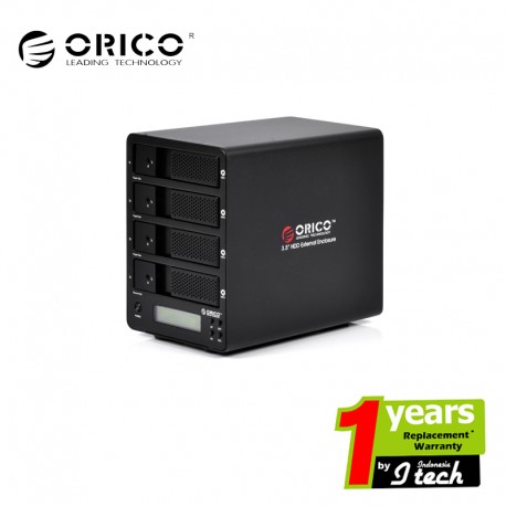 ORICO 9548RUS3-C 4bay External HDD Enclosure with LCD