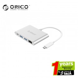 ORICO RCR2A Aluminum ORICO Type-C to Type-C / USB3.0 /RJ45 Adapter