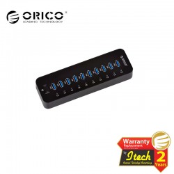 ORICO P10-U3 Hi-Speed 10 Ports USB3.0 HUB with power adapter