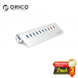 ORICO M3H73P Aluminum 7 Port USB3.0 Hub with 3 Charging Port for Smartphones