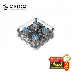ORICO MH4U-U3 USB3.0 Transparent Desktop HUB 