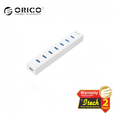 ORICO H7013-U3-WH 7 Port USB3.0 HUB