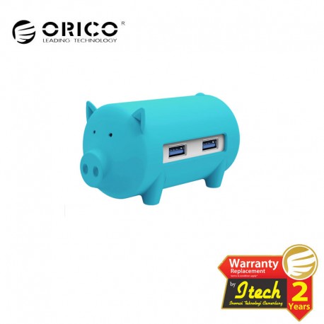 ORICO H4018-U3 Litte Pig Hub with Card Reader