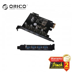 ORICO PME-4U USB 3.0 4 Port PCI Express to USB3.0 Host Controller Adapter Card