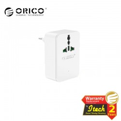 ORICO S4U-TEU Surge Protector Strip 1-Outlet with 4 USB SuperCharging Ports