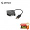 ORICO DPT-HDV3 DisplayPort to HDMI+DVI+VGA Adapter