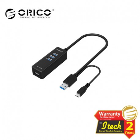 ORICO H4019-U3 Portable 4-Ports USB 3.0 HUB With Micro USB OTG Cable For Desktop PC Laptop Android Tablet PC Phone