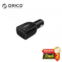 ORICO UCA-3U 3-port(5V2.4A * 1 and 5V1A * 2) Universal USB Car Charger