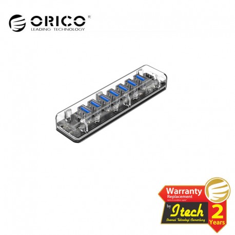ORICO F7U 7 Port USB3.0 Transparent HUB