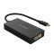 ORICO XD-107-BK-BP Type-C to DVI + HDMI + VGA + 3.5mm Audio Jack Docking Station