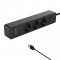 ORICO GPC-3A2U-EU 3 AC Outlet Power Strip with 2 USB Charging Port and Adhesive Board